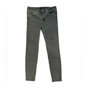 Theory Gray Jeans New Skinny Clean Denim color